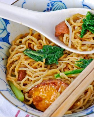 Chinese chicken noodle soup